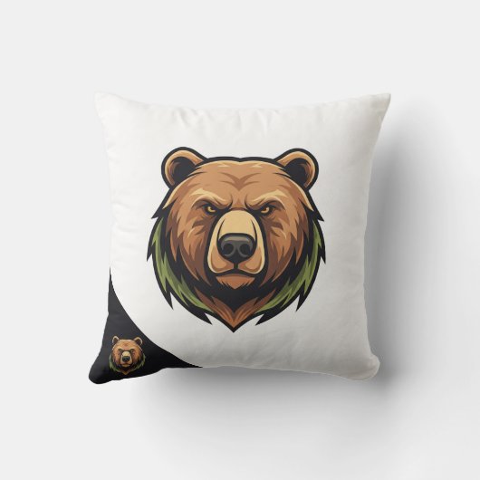 Coussin logo de t-shirt (Verso)