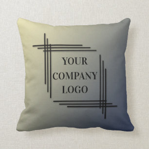 Coussin LOGO DE VOTRE ENTREPRISE, personnalisé, ajoutez v