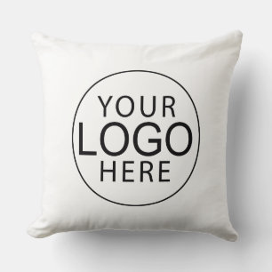Coussin Logo d'entreprise personnalisé moderne