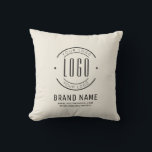 Coussin Logo d'entreprise personnalisée moderne marque com<br><div class="desc">Logo d'entreprise personnalisée moderne marque commerciale</div>