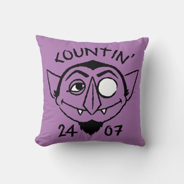 Coussin Logo du compte de Count von Count Skate - Compter  (Recto)
