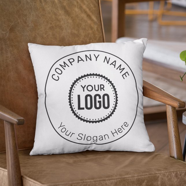 Coussin Logo Et Slogan Personnalisés Avec Promotions (Créateur téléchargé)