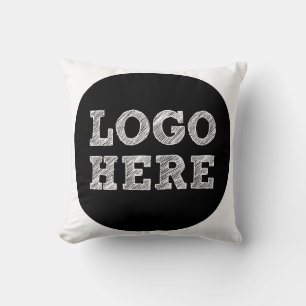 Coussin Logo ici