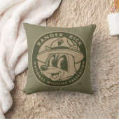 Coussin Logo kaki de Rick de garde forestière de Rick | de (Couverture)
