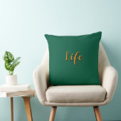 Coussin Logo Life Vert foncé (Chaise)