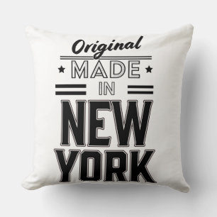Coussin logo original fabriqué à New York