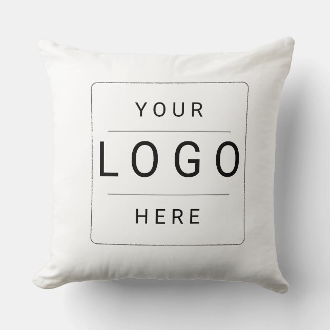 Coussin Logo personnalisé (Recto)