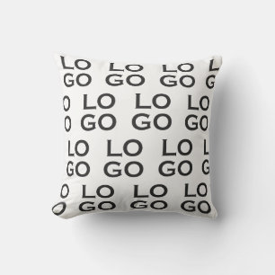 Coussin Logo personnalisé d'entreprise ou de société sur f