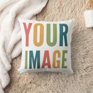 Coussin Logo personnalisé ici   Ajoutez votre propre desig