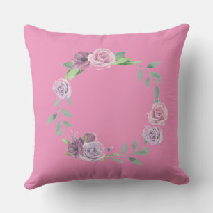 Coussin Logo personnalisé simple et élégant ici société