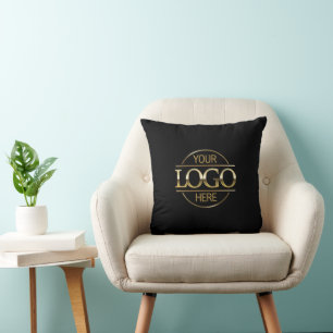 Coussin Logo promotionnel Black Corporate Company Business