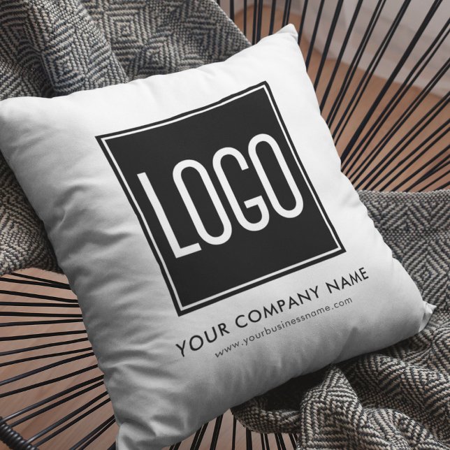 Coussin Logo promotionnel personnalisé (Créateur téléchargé)