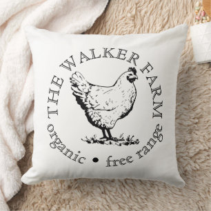 Coussin Logo promotionnel pour petite entreprise agricole