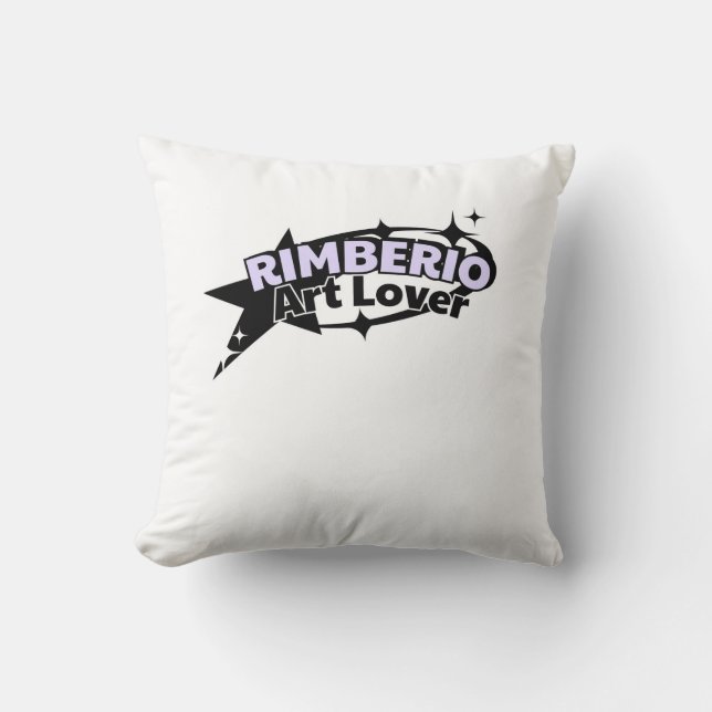 Coussin Logo Rimberio Amateur d'Art (Recto)