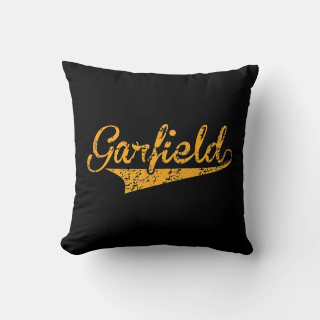 Coussin Logo sportif Garfield (Recto)