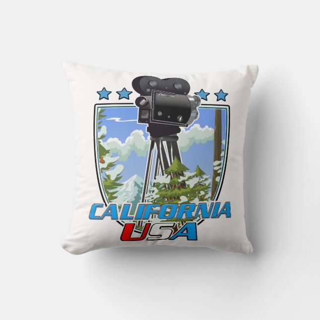 Coussin Logo USA Patriot (Recto)