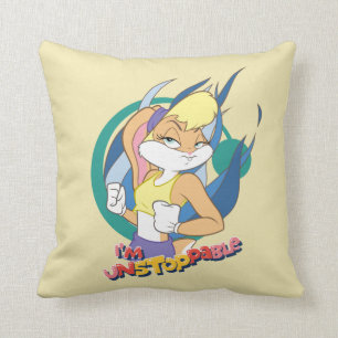 Coussin Lola Bunny "Je suis insurmontable"