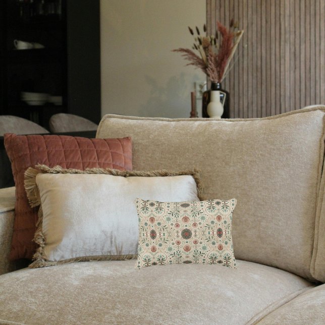 Coussin Lombaire à Motif Herbe Boho (Créateur téléchargé)
