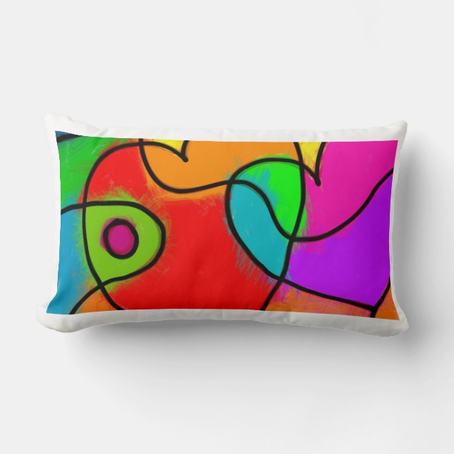 coussin lombaire au design cardiaque (Recto)