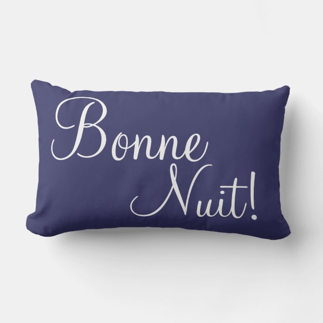 Coussin lombaire de Bonne Nuit (Recto)