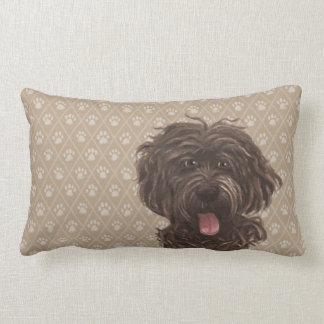 Coussin lombaire de chien de Labradoodle