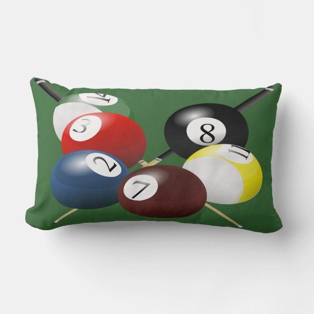 Coussin lombaire de piscine/billards (Recto)
