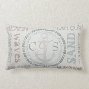 Coussin lombaire de plage nautique faite sur