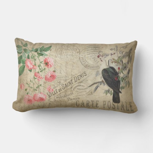 Coussin lombaire français Vintage (Recto)