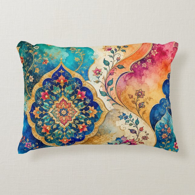 Coussin Lombaire Mosaïque Persane (Devant)