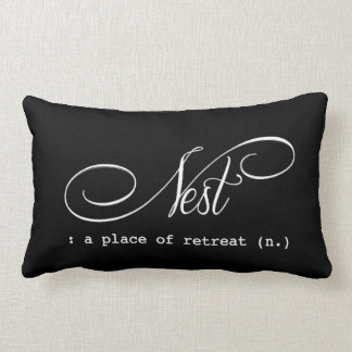 Coussin lombaire personnalisable de nid