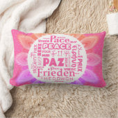 Coussin lombaire psychédélique/paix dans les (Couverture)