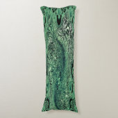 Coussin Long - Fresh Flip: The Green‑Blue Mood Cus (Devant (Vertical))