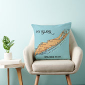 Coussin Long Island - Bienvenue  (Chaise)