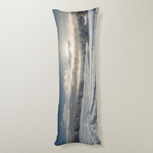 Coussin long neige (Dos (Vertical))