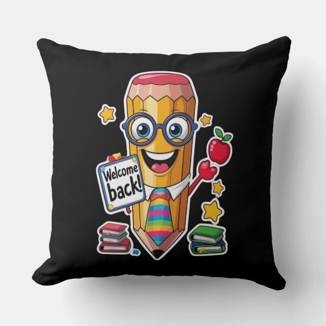 Coussin Looking Sharp – Welcome Back! (Recto)