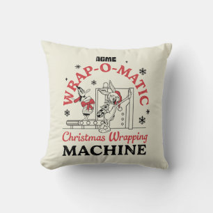 Coussin LOONEY TUNES™   Machine à envelopper ACME-O-Matic