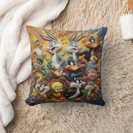 Coussin Looney Tunes Throw Cushion (Couverture)