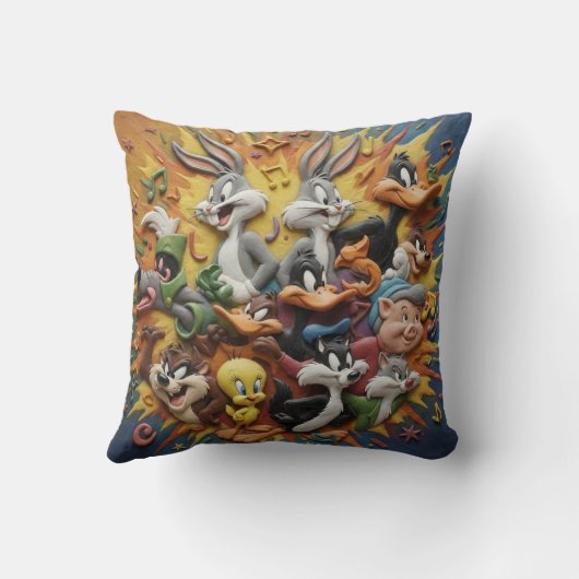 Coussin Looney Tunes Throw Cushion (Verso)