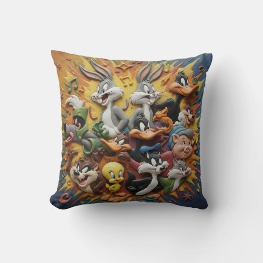 Coussin Looney Tunes Throw Cushion (Recto)