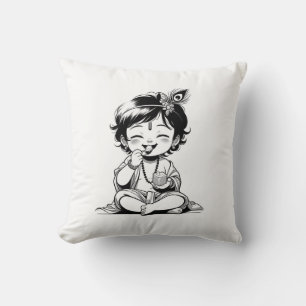 Coussin Lord Krishna