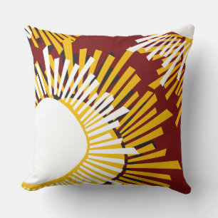 Coussin L'Oreiller à lancer rétro SUN DESIGN 2