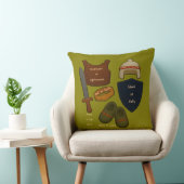 Coussin L'oreiller à l'aspect de pelote de fil Tout l'armu (Chaise)