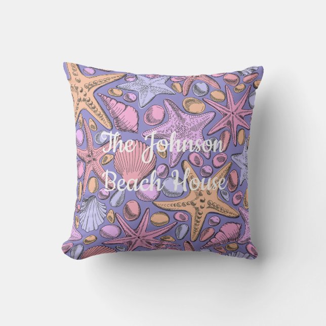 Coussin L'oreiller de la maison de plage Johnson, Fantaisi (Recto)