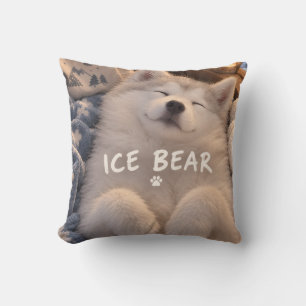 Coussin L'oreiller jeté de l'ours polaire