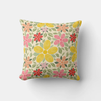 Coussin L'oreiller jeté Swirl Garden