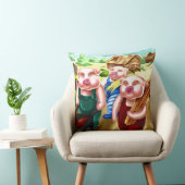 Coussin L'oreiller Les Trois Petits Cochons (Chaise)