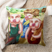 Coussin L'oreiller Les Trois Petits Cochons (Couverture)