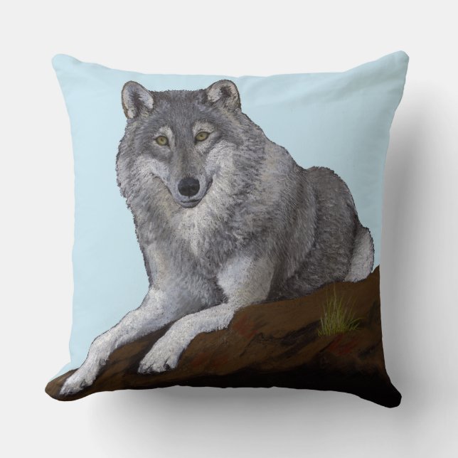 Coussin Loup (Recto)