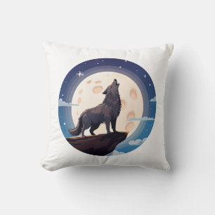Coussin Loup