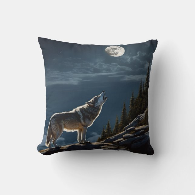 Coussin Loup (Recto)